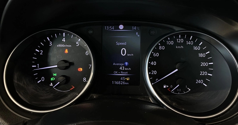 Nissan Qashqai cena 69900 przebieg: 116800, rok produkcji 2018 z Zwierzyniec małe 466